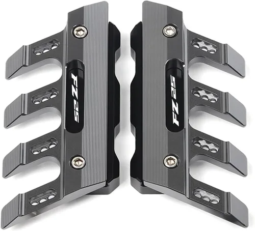 Vista 8 de Protectores de horquilla delantera de motocicleta, guardabarros lateral, guardabarros deslizantes para Yamaha FZ25 FZ-25 FZ 25 Accesorios Negro