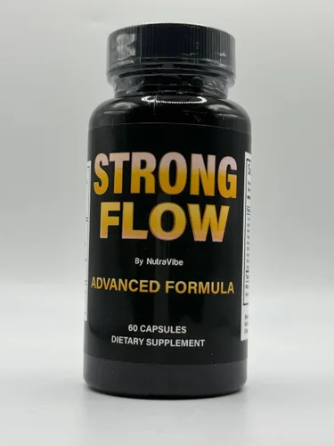 Vista 2 de Strong Flow – Suplemento de próstata StrongFlow premium con ingredientes naturales Cápsulas de apoyo de próstata para el equilibrio