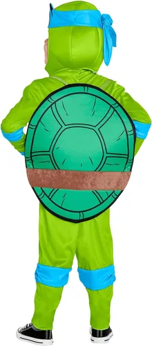 Vista 3 de InSpirit Designs Toddler Teenage Mutant Ninja Turtles Leonardo Costume, Multicolor