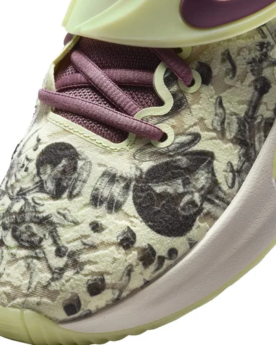 Vista 4 de Nike KD 14 Gris Lobo 2021 CW3935-100