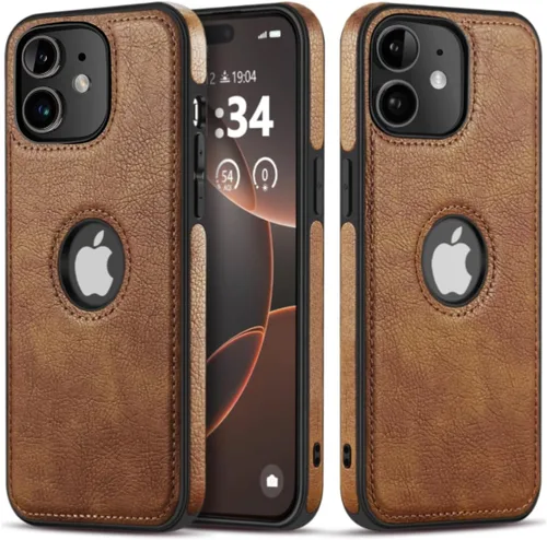 Vista 10 de Funda protectora de cuero de lujo con diseño único para iPhone 11, antideslizante, resistente a los arañazos, ultra delgada, funda protectora