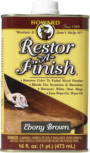 Vista 14 de HOWARD RF6016 Restor-A-Finish, 16 oz, nogal oscuro