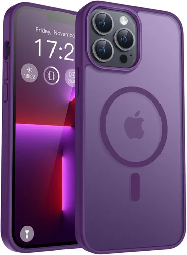 Vista 96 de Funda para teléfono Google Pixel 9 Pro XL, Compatible con Magnético, Protección contra Caídas de Grado Militar Translúcida Mate Resistente a Golpes
