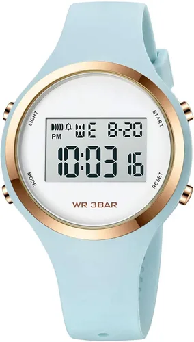 Vista 8 de Reloj XCZAP Deportivo al Aire Libre con Alarma, Resistente al Agua 5 Bar, LED, Digital