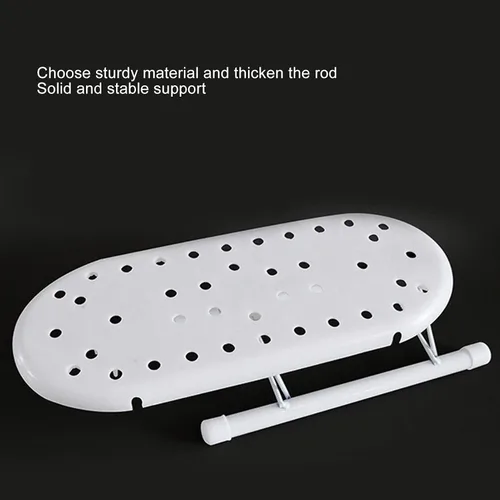 Vista 3 de Plplaaoo Mini tabla de planchar plegable para mangas y collares Tabla de planchar de mesa para el hogar y viajes Mini tablas de hierro