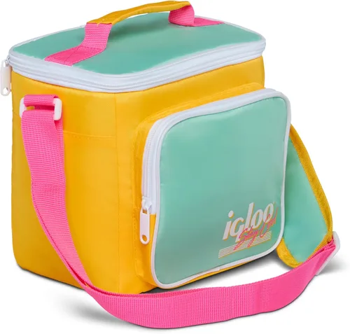 Vista 13 de Igloo Bolsa de Almuerzo Retro Cuadrada Refrigeradora