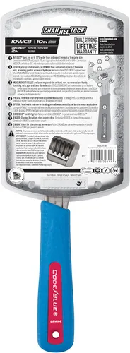 Vista 4 de Channellock 10WCB - Llave ajustable CODE BLUE WideAzz de 10 pulgadas, capacidad de mordaza de boca ancha de 2 pulgadas, empuñaduras precisas