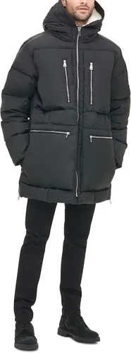 Vista 2 de Tommy Hilfiger Parka acolchada con capucha para hombre