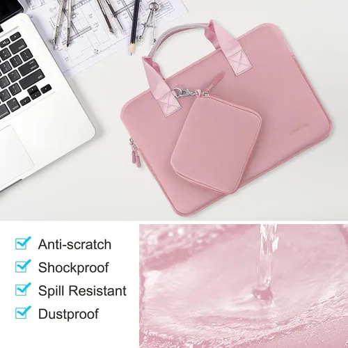 Vista 5 de Hseok P01k01 - Funda de neopreno para portátil de 15 pulgadas con funda