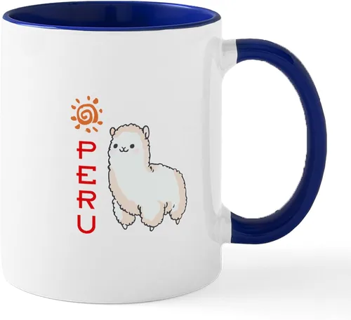 Vista 28 de CafePress 100% Alpaca Mugs Taza de café de cerámica de 11 oz (11.0 fl oz)