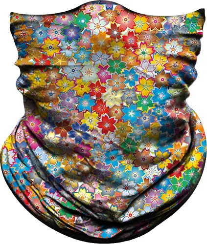 Vista 18 de Obacle Máscara Facial Sin Costuras Rave Bandana Hombres Mujeres para Protección contra Polvo Sol Viento Plátano hoja verde