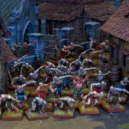 Vista 3 de 40 Enjambre de zombis muertos vivientes