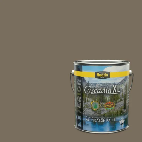Vista 122 de Rodda Paint CASCADIA XL Pintura e imprimación satinada exterior en uno, cuarto de galón, resistencia industrial