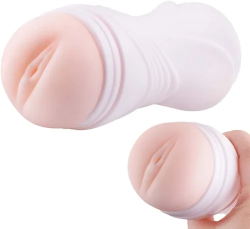 Vista 3 de Masturbadores masculinos Copa Stroker Juguetes sexuales para adultos, bomba de pene, entrenador realista con textura, vagina de bolsillo