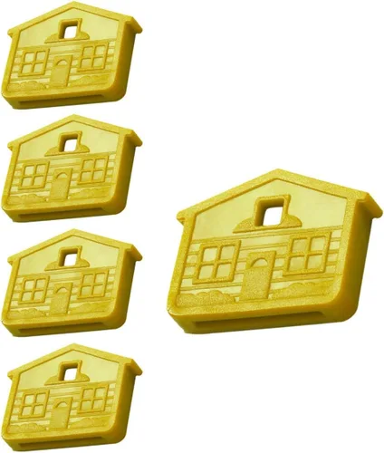 Vista 11 de Lucky Line Casas en forma de llaves para KW1 y SC1 Key Ways, verde, 5/PK (162405)
