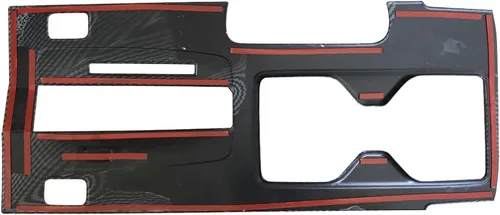 Vista 7 de ruihe Patrón de fibra de carbono para palanca de cambios de coche, panel de consola, cubierta de marco compatible con Honda Accord 2013 2014 2015