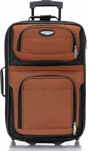 Vista 58 de Travel Select Amsterdam - Equipaje vertical y expansible con ruedas, marino