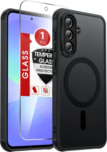 Vista 56 de LeYi Funda para teléfono Samsung-S23: protector de pantalla e imán MagSafe Púrpura