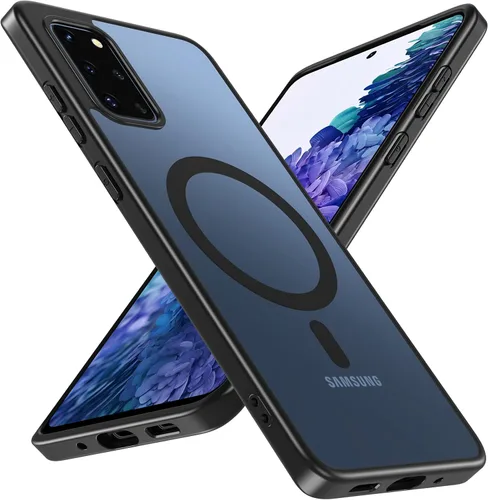 Vista 27 de Funda OWKEY Samsung Galaxy A13 5G, Funda Magnética para Teléfono con Soporte y Protector de Pantalla, Funda Protectora Antihuellas y a Prueba de A13