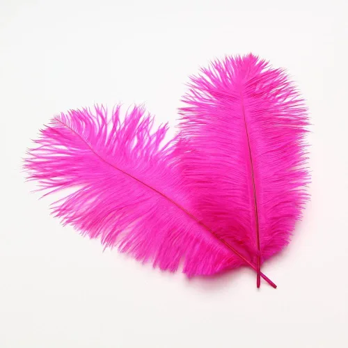 Vista 5 de Sowder - Plumas de avestruz artificiales de 15 a 20 cm para centros de mesa de boda, decoración del hogar, paquete de 10 piezas (Negro)