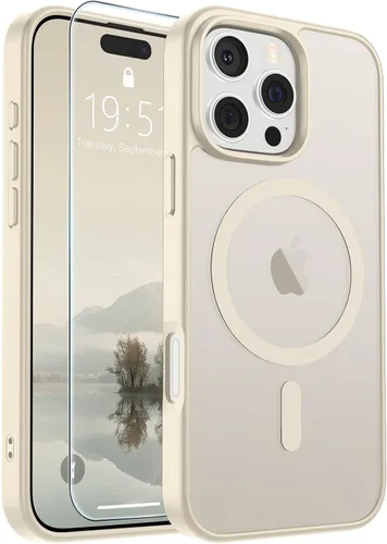 Vista 86 de SUPFINE Funda magnética para iPhone SE 2022 (3ª)/2020 (2ª), iPhone 8 (compatible con MagSafe) (protección contra caídas de grado militar), funda