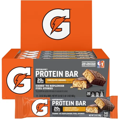 Vista 14 de Gatorade - Barras de recuperación de proteína de suero de leche, 12 unidades, sabor malvavisco (paquete de 1)