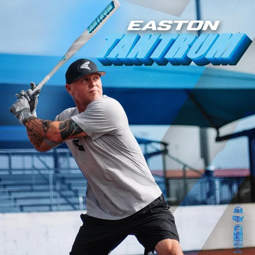 Vista 2 de Easton Bate de sóftbol de lanzamiento lento de rabieta USSSA barril de 12.75 pulgadas 1 pieza compuesto cargado