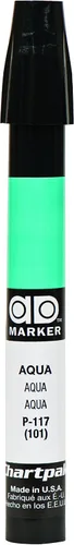 Vista 9 de AD Marker The Original Chartpak, Tri-Nib, aguamarina, 1 cada uno (P114)
