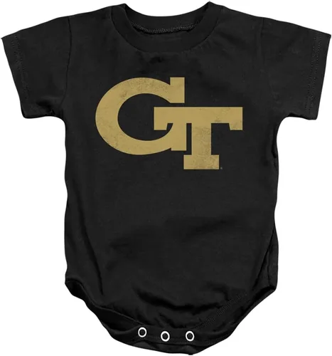 Vista 3 de Georgia Tech Traje de bebé unisex con botones a presión para bebé marino