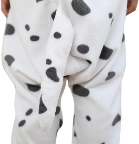 Vista 7 de Pijama unisex de una pieza para niños, disfraz de animal para cosplay de Navidad, Halloween