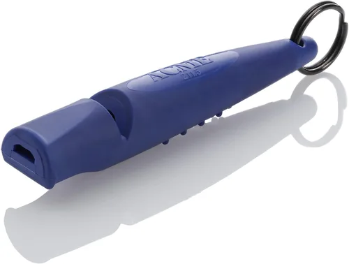 Vista 17 de Acme Alpha 211.5 - Silbato profesional para entrenamiento de perros con empuñadura ergonómica mejorada. Plástico libre de BPA. 110 dBA. Largo Azul
