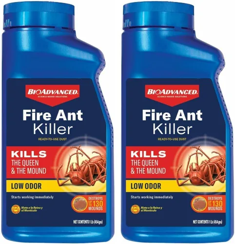Vista 11 de Bayer Advanced 502832 Fire Ant Killer Dust veneno para hormigas, 16 onzas