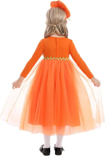 Vista 5 de Seasons Disfraz de calabaza iluminada, talla para niños de 3 a 4 años