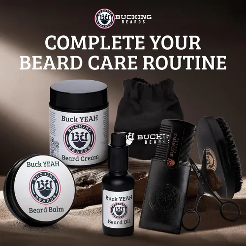 Vista 7 de Colección- Kits de Aseo, Hidratantes, Aceites Hidratantes, Bálsamos (Crema de Barba) (Bálsamo de Barba) Beard Balm for Men: Softens & Conditions