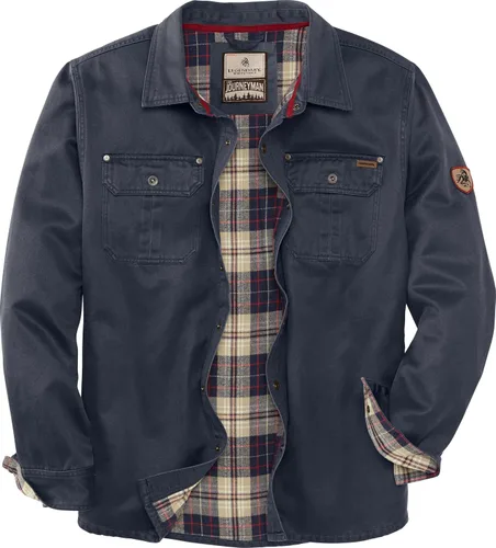 Vista 15 de Legendary Whitetails – Chaqueta de camisa de franela con forro para hombre, de algodón encerado resistente al agua Cebada