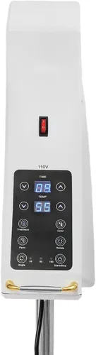 Vista 8 de Professional Standing Hair Dryer Vertical Hair Color Processor, 850W U-Shaped Heating with Digital Timer & Adjustable Height, Commercial Salon Hair