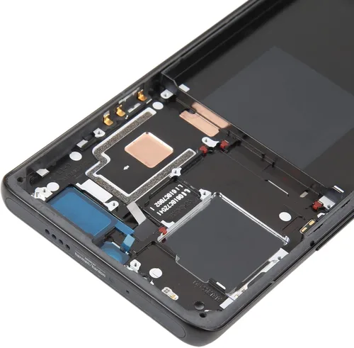 Vista 4 de Daguys para Xiaomi 12S Ultra Front Housing LCD Frame Bisel Plate Blacknull