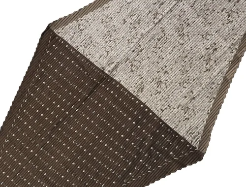 Vista 5 de Allegra K Pañuelo plisado con diseño de anacardos y estampado de cachemira para el cuello, para mujer