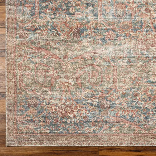 Vista 7 de Livabliss x Becki Owens - Alfombra vintage Marlene para pasillo, 2'7" x 7'3", Beige/Multi, (7' y menos)