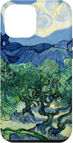 Vista 26 de Van Gogh Olivos con Alpilles Painting Famous Art Funda para iPhone 17