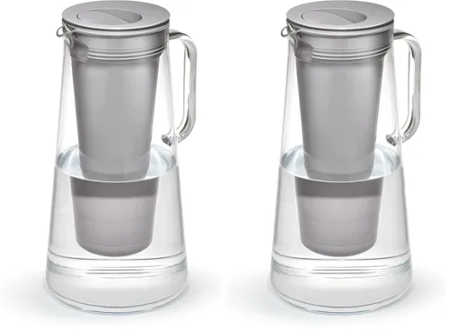 Vista 11 de LifeStraw Home – Jarra de filtro de agua, 7 tazas, Azul medianoche, sin BPA Diseñada para protección diaria contra bacterias, parásitos