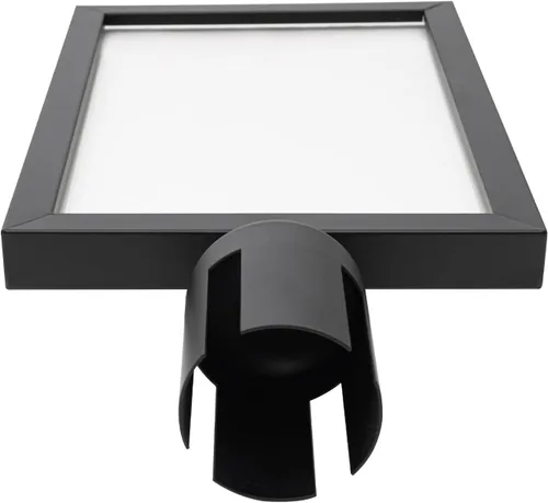 Vista 6 de Soporte para letreros verticales y horizontales para letreros de visualización vertical y horizontal, letreros de menú comercial, letreros pequeños