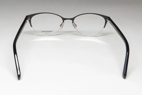 Vista 5 de Vera Wang Luxe Aster CateyeButterfly Half-Rim Titanium Eyeglass FrameGlasses