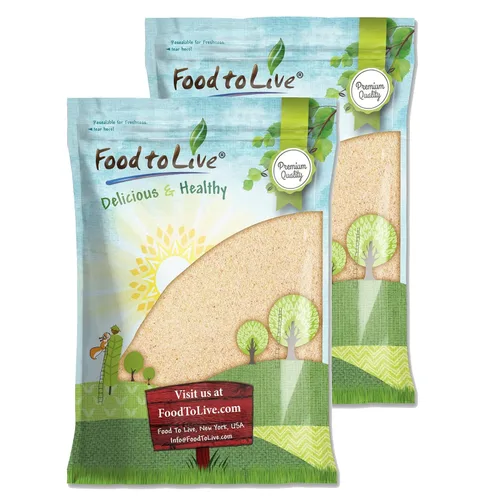 Vista 8 de Food to Live - Ajo granulado, 8 onzas - Gránulos de ajo grueso secos, crudos, veganos, especias a granel. Alto en vitamina B, fibra dietética