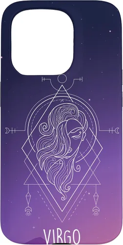 Vista 14 de Virgo Zodiac Signs Stern Horoscope Birthday Astrology Gift Case for iPhone 17