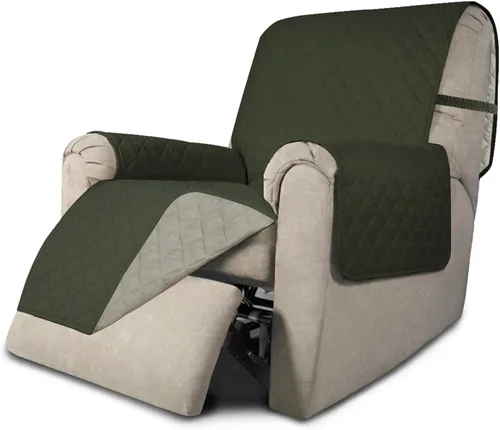 Vista 86 de Easy-Going - Funda reversible para sofá, resistente al agua, con varillas de espuma y correas elásticas, protector de muebles para mascotas y perros