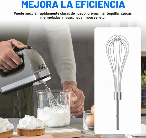 Vista 4 de Accesorios para batidor de mano de cocina para batidor KitchenAid KHMPW
