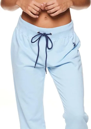 Vista 5 de U.S. Polo Assn. Pantalones deportivos para mujer Pantalones deportivos de rizo francés para mujer con bolsillos Bonitos joggers para mujer