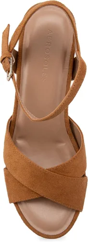 Vista 5 de Aerosoles Sandalia de cuña pastel para mujer