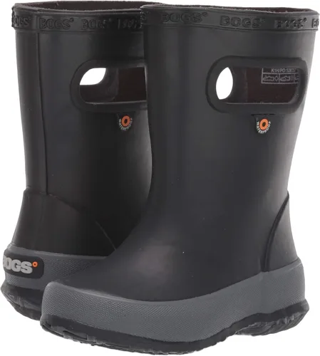 Vista 7 de BOGS Botas de lluvia de goma impermeables para niños y niñas